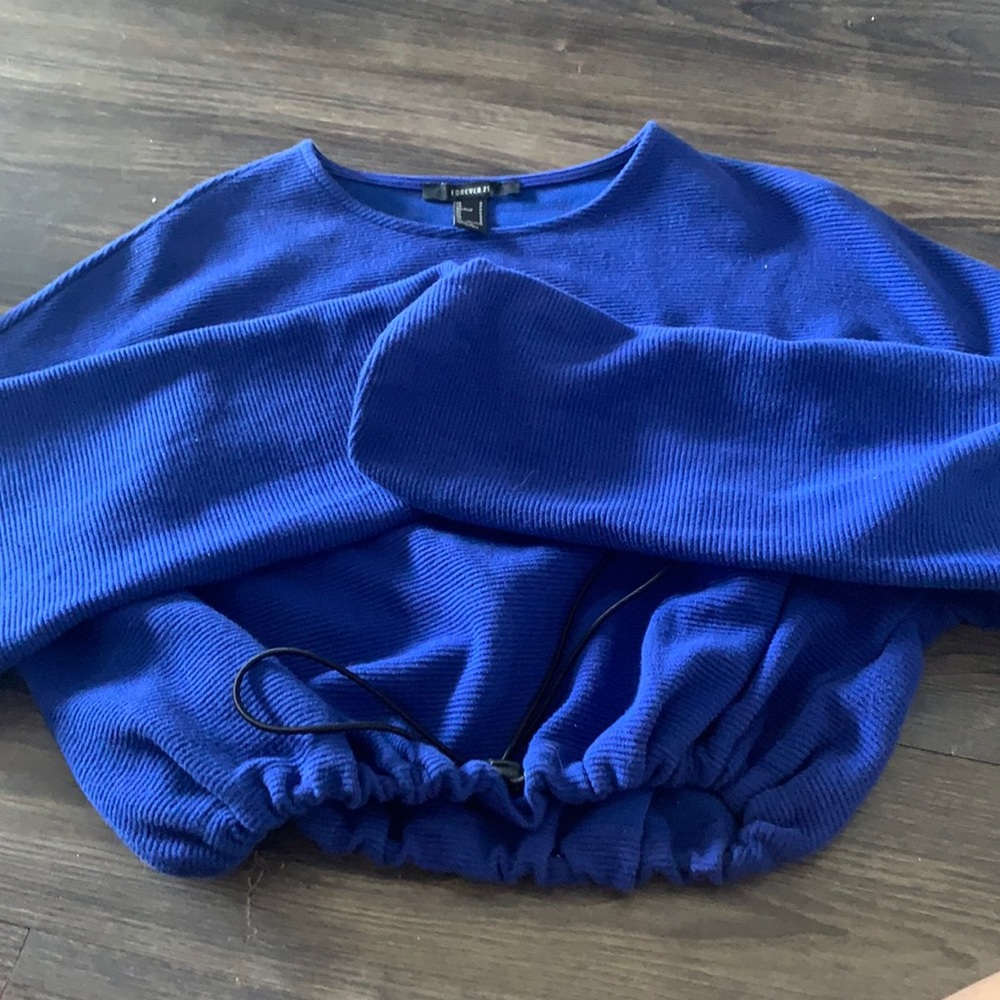 Hoodie crop top women size s